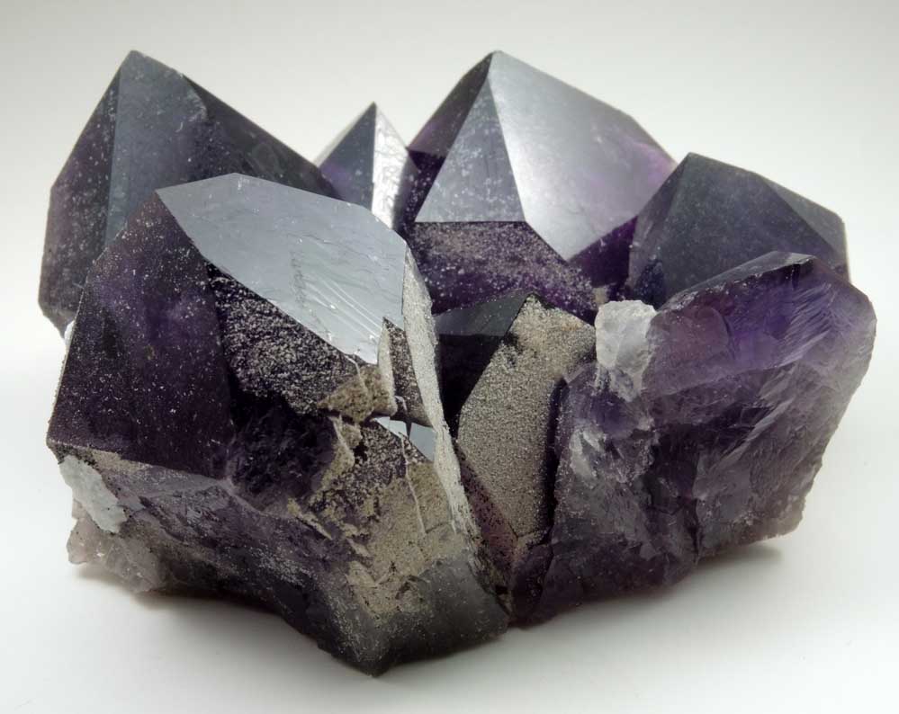 Quartz var. Amethyst Quartz from Lavra Montezuma, Fazenda Tbua, Vitria da Conquista, Bahia, Brazil