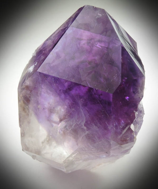 Quartz var. Amethyst Quartz from Jackson's Crossroads, 46.5 km east of Athens, Wilkes County, Georgia