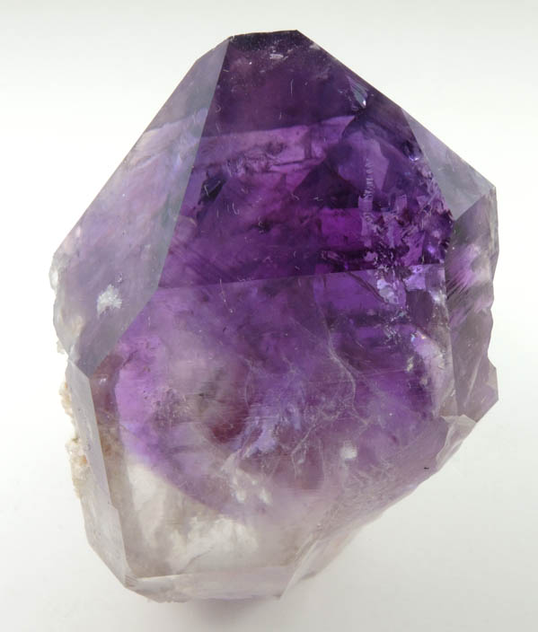 Quartz var. Amethyst Quartz from Jackson's Crossroads, 46.5 km east of Athens, Wilkes County, Georgia