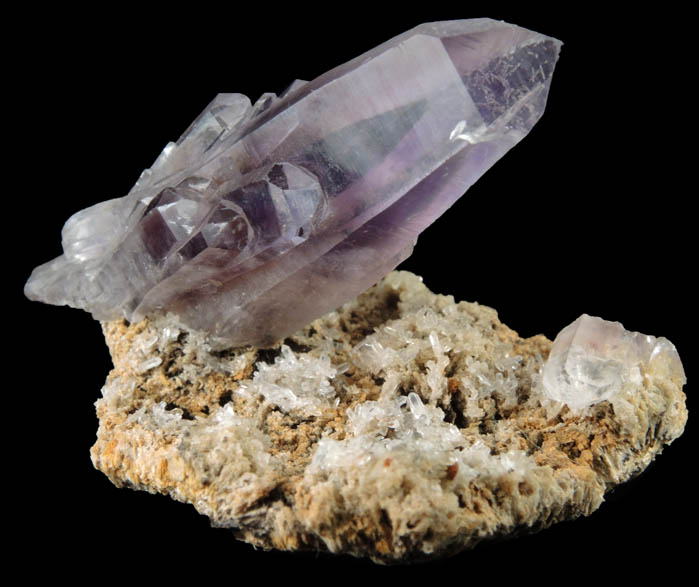 Quartz var. Amethyst Quartz from Amatitln, Guerrero, Mexico