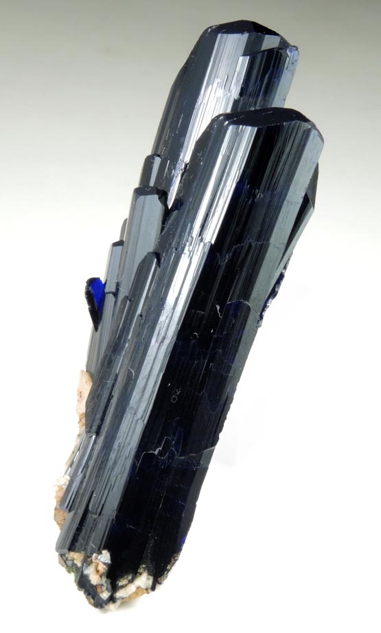 Azurite from Touissit Mine, 21 km SSE of Oujda, Jerada Province, Oriental, Morocco