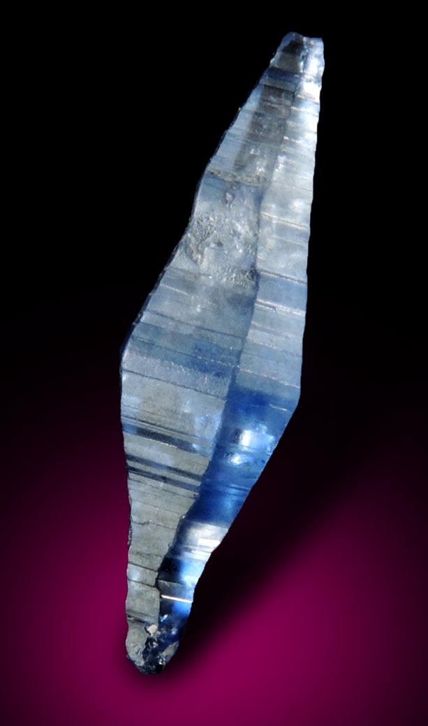 Corundum var. Blue Sapphire from Central Highland Belt, near Ratnapura, Sabaragamuwa Province, Sri Lanka