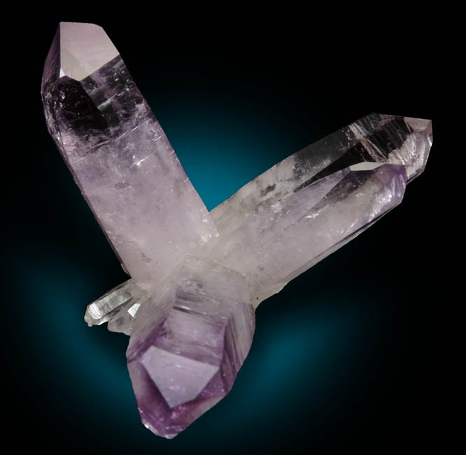 Quartz var. Amethyst Quartz from Piedra Parada, near Las Vigas, Tatatila, Veracruz, Mexico