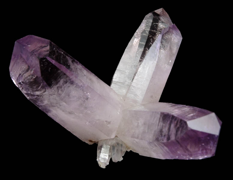 Quartz var. Amethyst Quartz from Piedra Parada, near Las Vigas, Tatatila, Veracruz, Mexico