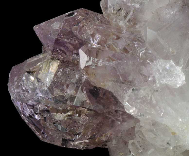 Quartz var. Amethyst Quartz from Shigar Valley, Skardu District, Baltistan, Gilgit-Baltistan, Pakistan