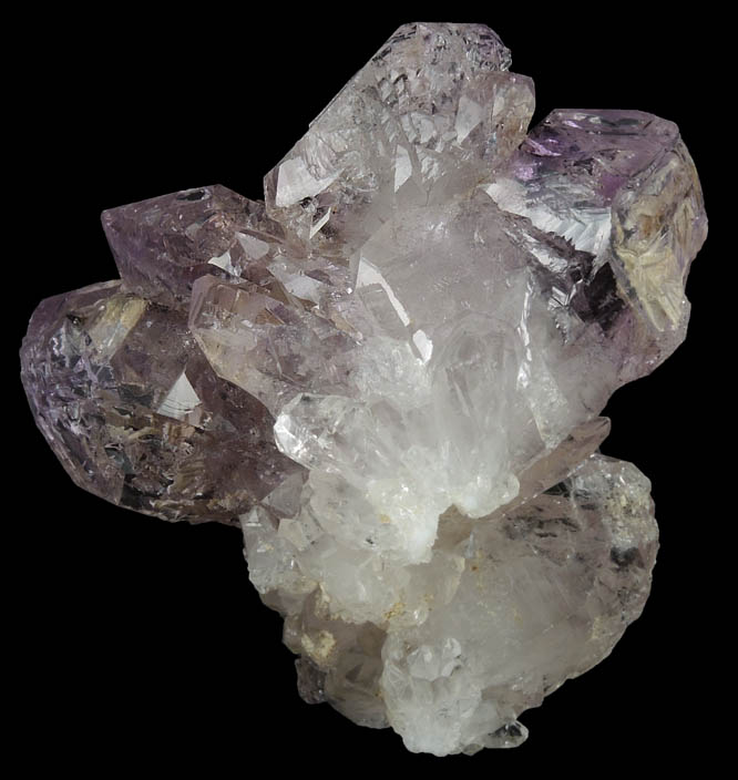 Quartz var. Amethyst Quartz from Shigar Valley, Skardu District, Baltistan, Gilgit-Baltistan, Pakistan