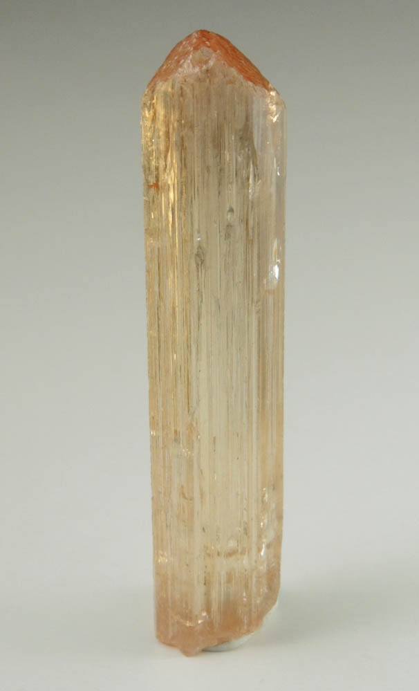 Topaz var. Imperial Topaz from Ouro Preto, Minas Gerais, Brazil