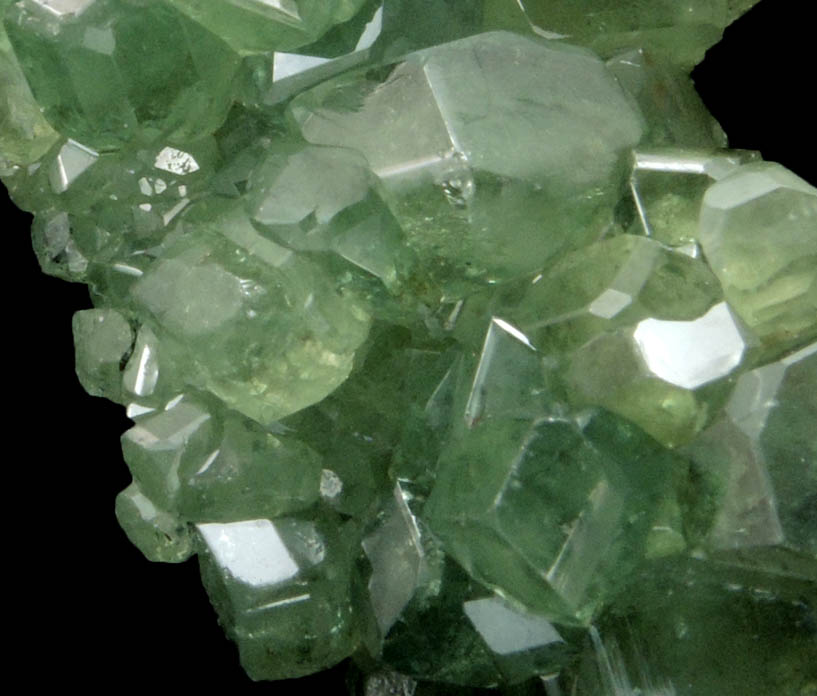 Andradite var. Demantoid Garnet from Antetezambato, Ambanja, Antsiranana Province, Madagascar