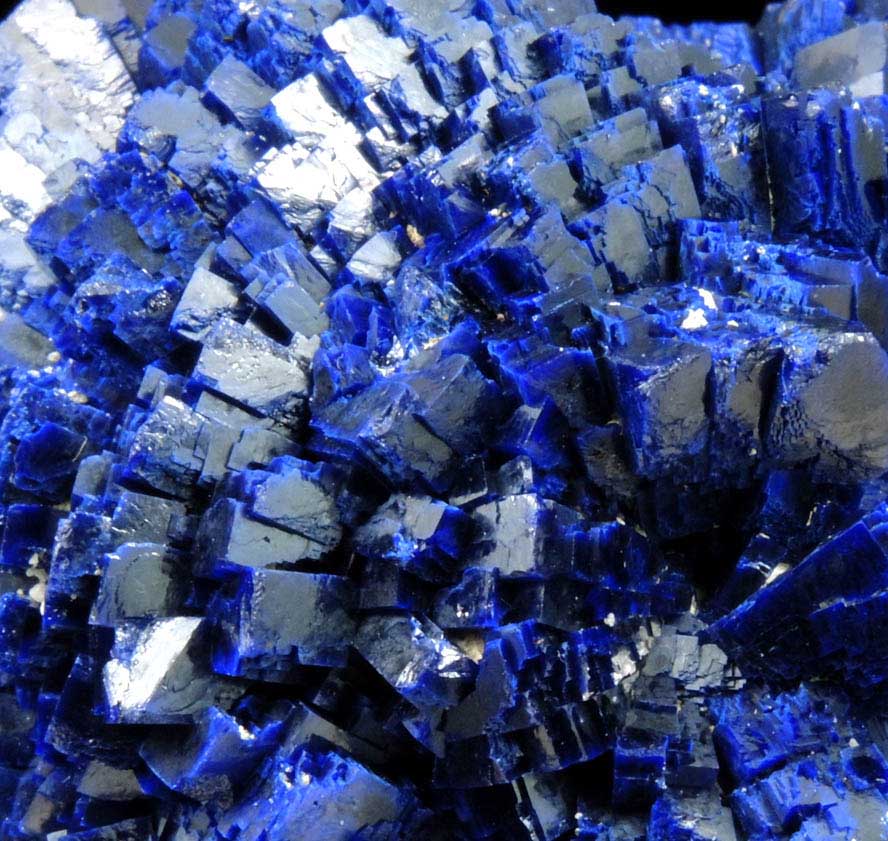 Azurite from Shilu Mine, Yangchun, Guandong, China