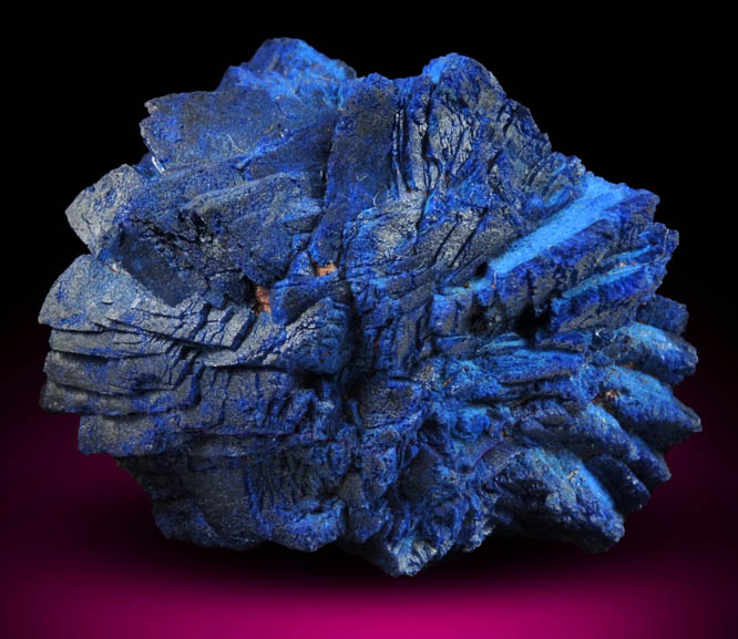 Azurite from Sir Dominick Mine, North Flinders Range, South Australia, Australia