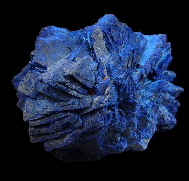 Azurite from Sir Dominick Mine, North Flinders Range, South Australia, Australia