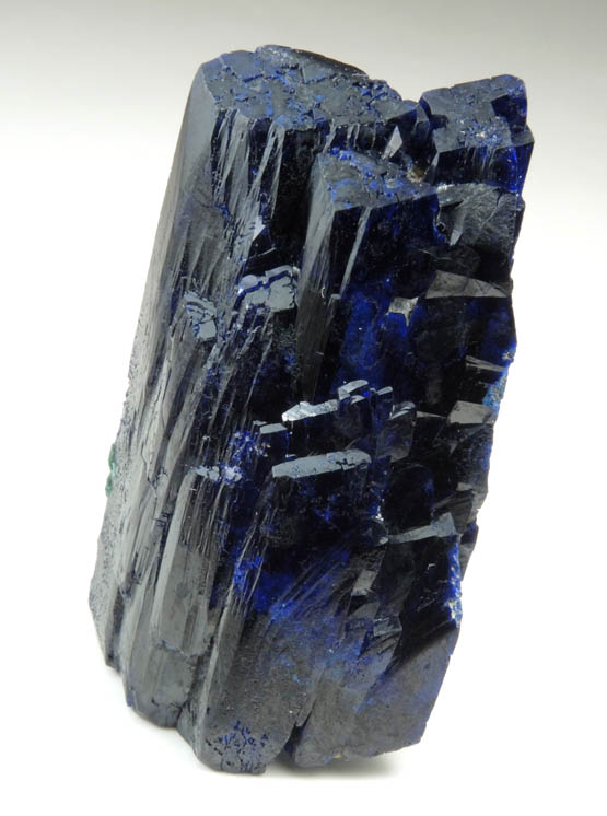 Azurite (floater crystal) from Kerrouchene, Middle Atlas Mountains, Khnifra Province, Morocco