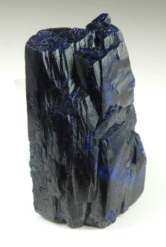 Azurite (floater crystal) from Kerrouchene, Middle Atlas Mountains, Khnifra Province, Morocco