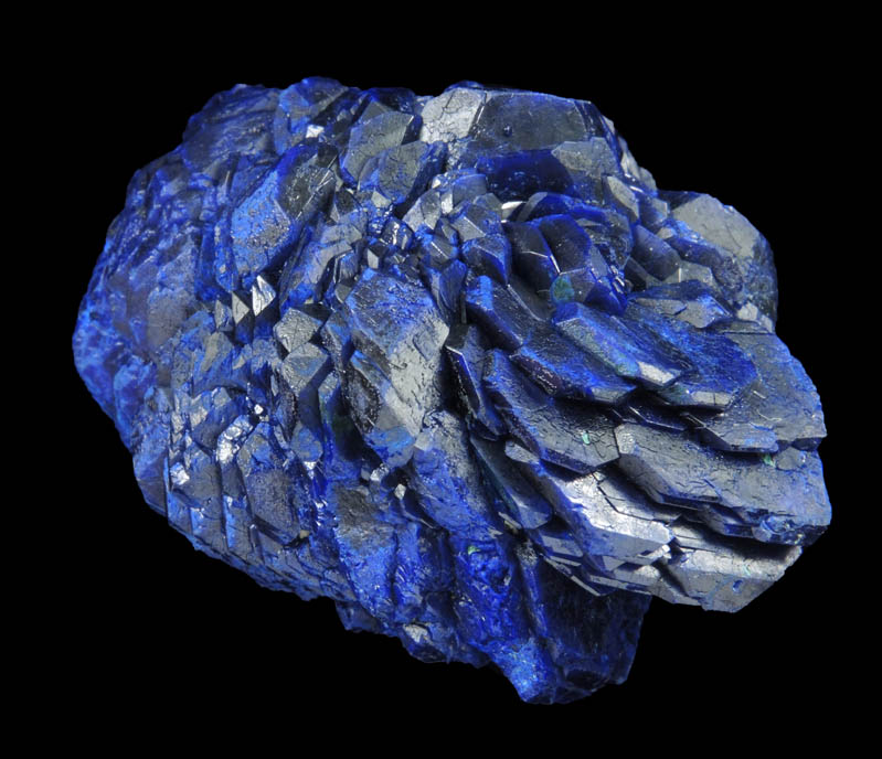 Azurite (spherical nodule) from Mina de Santa Rosa, Concepcin del Oro District, Zacatecas, Mexico