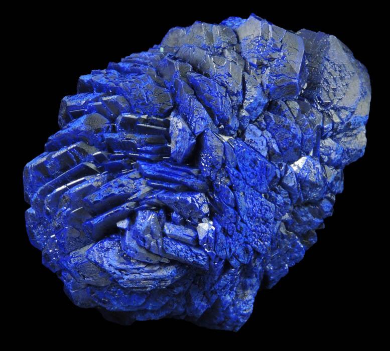 Azurite (spherical nodule) from Mina de Santa Rosa, Concepcin del Oro District, Zacatecas, Mexico