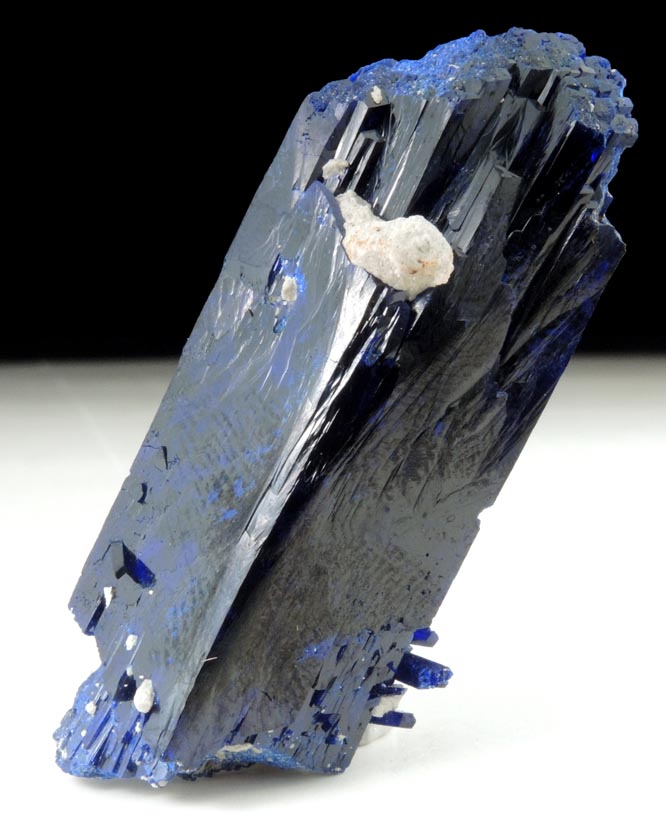 Azurite from Kerrouchene, Middle Atlas Mountains, Khnifra Province, Morocco