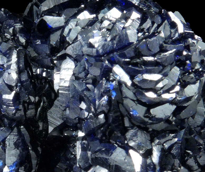 Azurite from New Cornelia Mine, Ajo, Pima County, Arizona