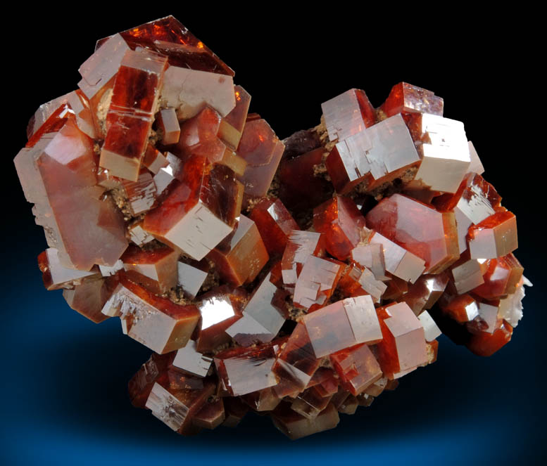 Vanadinite from Mibladen, Haute Moulouya Basin, Zeida-Aouli-Mibladen belt, Midelt Province, Morocco