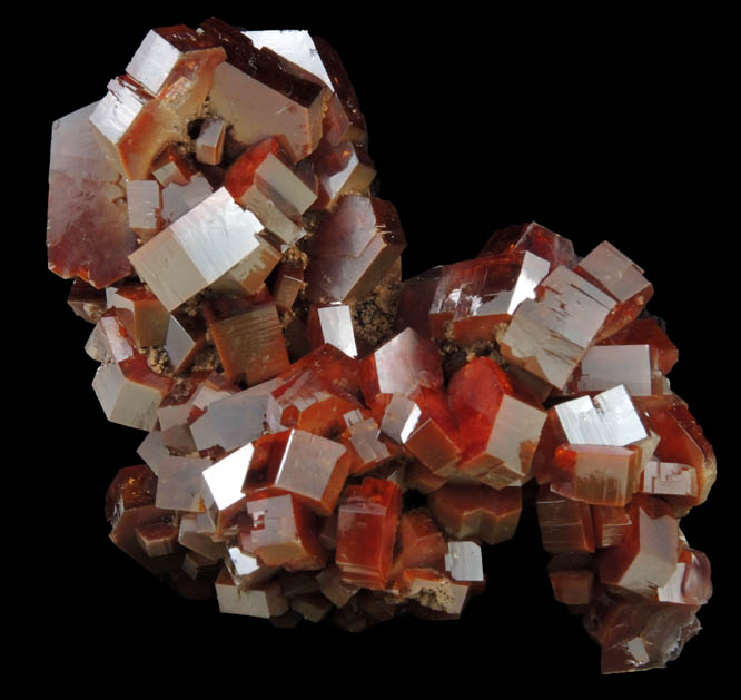 Vanadinite from Mibladen, Haute Moulouya Basin, Zeida-Aouli-Mibladen belt, Midelt Province, Morocco