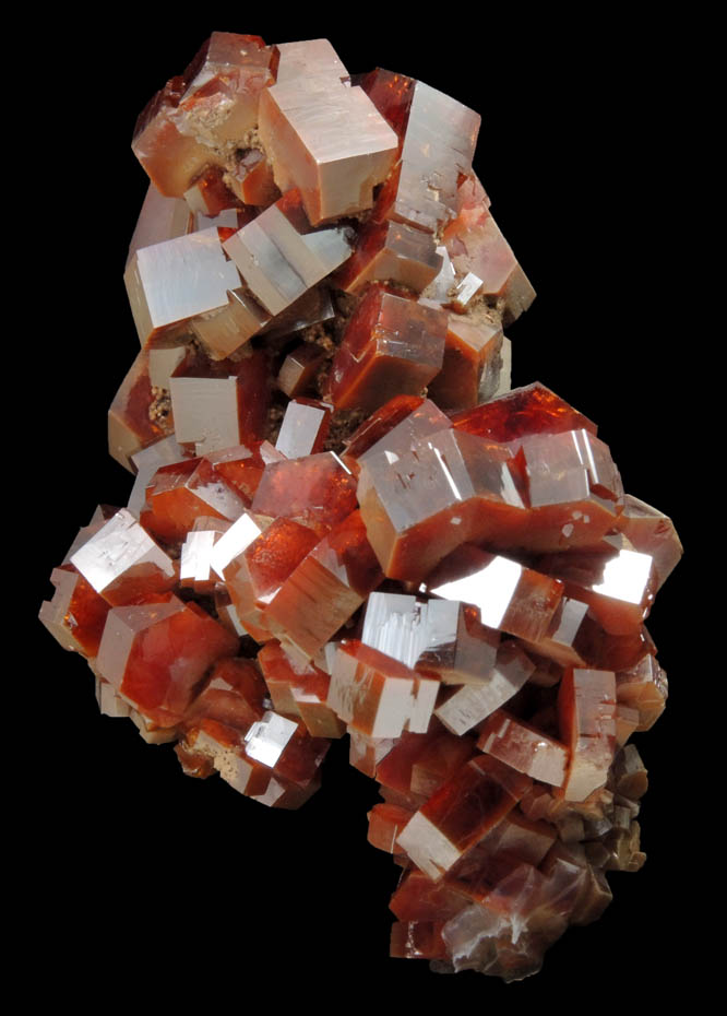 Vanadinite from Mibladen, Haute Moulouya Basin, Zeida-Aouli-Mibladen belt, Midelt Province, Morocco