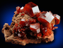 Vanadinite from Mibladen, Haute Moulouya Basin, Zeida-Aouli-Mibladen belt, Midelt Province, Morocco