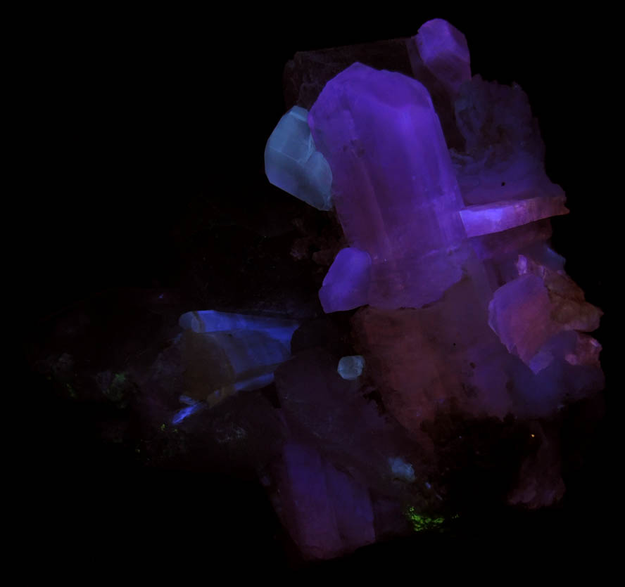 Spodumene var. Kunzite with Beryl, Quartz, Lepidolite and Elbaite Tourmaline from Laghman Province, Afghanistan