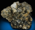 Fluorite (bi-colored zoned crystals) from Okorusu Mine, 46.5 km north of Otjiwarongo, Otjozondjupa, Namibia