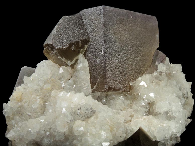 Fluorite on Quartz from Weardale, County Durham, England