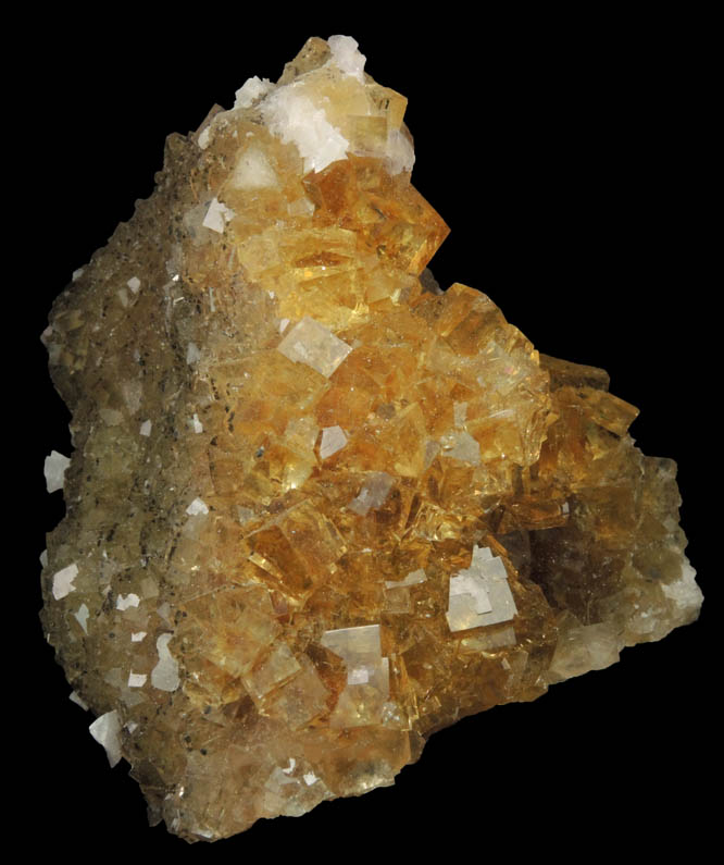 Fluorite with Dolomite from Moscona Mine, Solis, Villabona District, Asturias, Spain