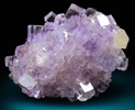 Fluorite plus Calcite from Berbes Mine, near Ribadesella, Oviedo, Spain