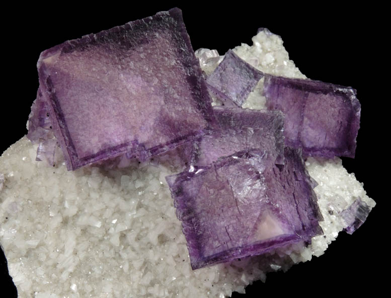 Fluorite on Dolomite from Elmwood Mine, Carthage, Smith County, Tennessee