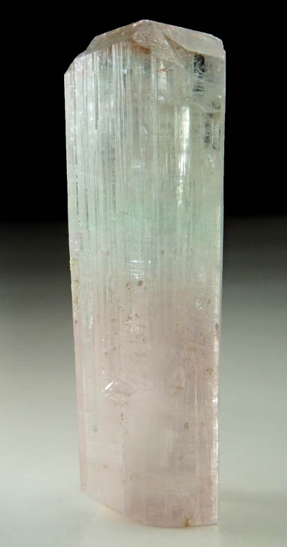 Elbaite Tourmaline (bi-colored) from Paprok, Kamdesh District, Nuristan Province, Afghanistan