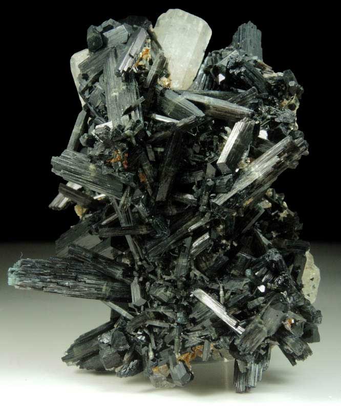 Schorl Tourmaline, Beryl, Muscovite from Erongo Mountains, 20 km north of Usakos, Damaraland, Namibia