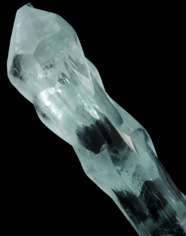 Beryl var. Aquamarine (cobra-head habit) from Balochi, Gilgit-Skardu Road, Gilgit-Baltistan, Pakistan