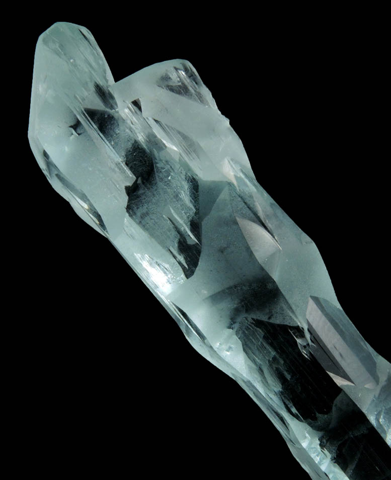 Beryl var. Aquamarine (cobra-head habit) from Balochi, Gilgit-Skardu Road, Gilgit-Baltistan, Pakistan