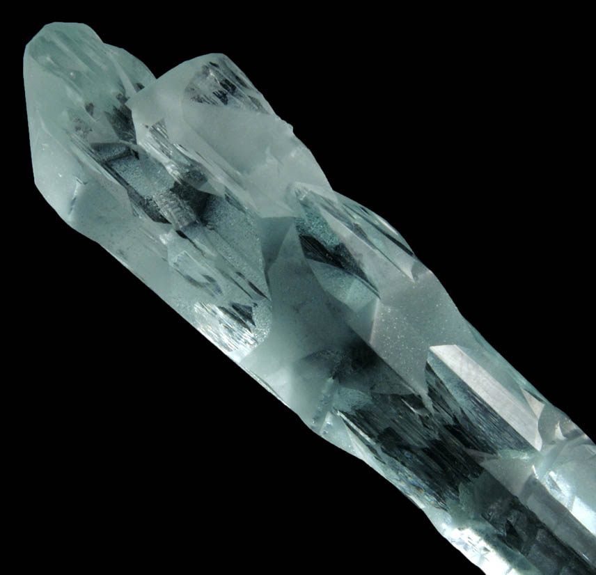 Beryl var. Aquamarine (cobra-head habit) from Balochi, Gilgit-Skardu Road, Gilgit-Baltistan, Pakistan