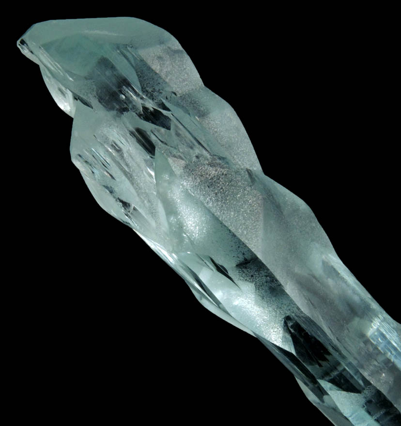 Beryl var. Aquamarine (cobra-head habit) from Balochi, Gilgit-Skardu Road, Gilgit-Baltistan, Pakistan