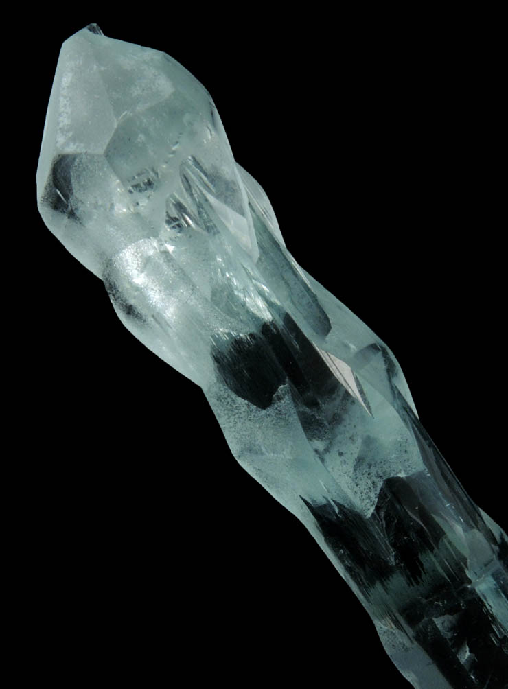 Beryl var. Aquamarine (cobra-head habit) from Balochi, Gilgit-Skardu Road, Gilgit-Baltistan, Pakistan