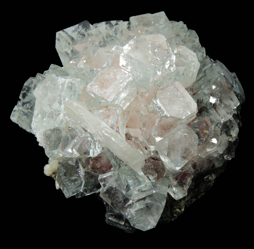 Apophyllite and Stilbite over Thomsonite from Rahuri, Nagar District, Maharashtra, India