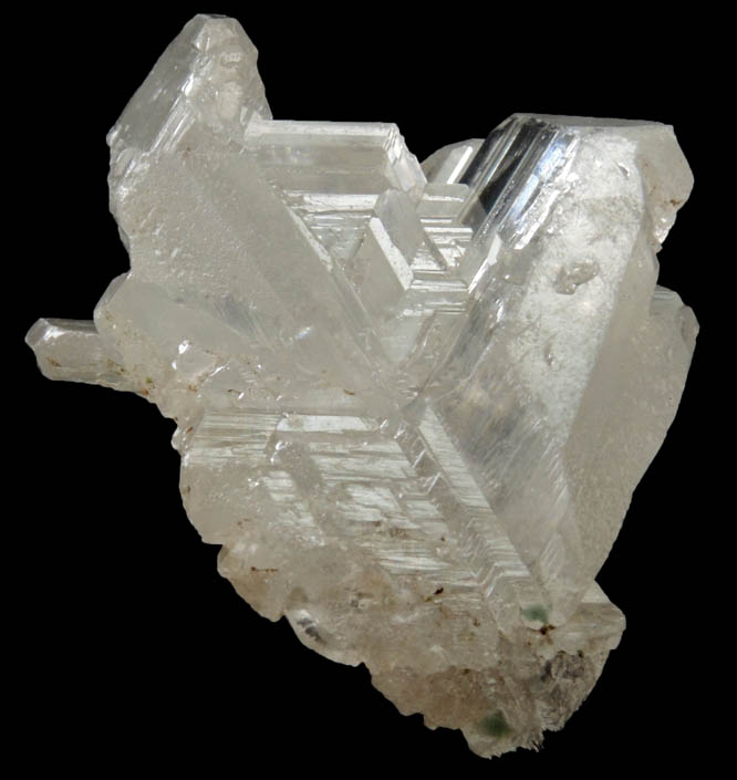 Cerussite (V-twinned crystals) from Tsumeb Mine, Otavi-Bergland District, Oshikoto, Namibia