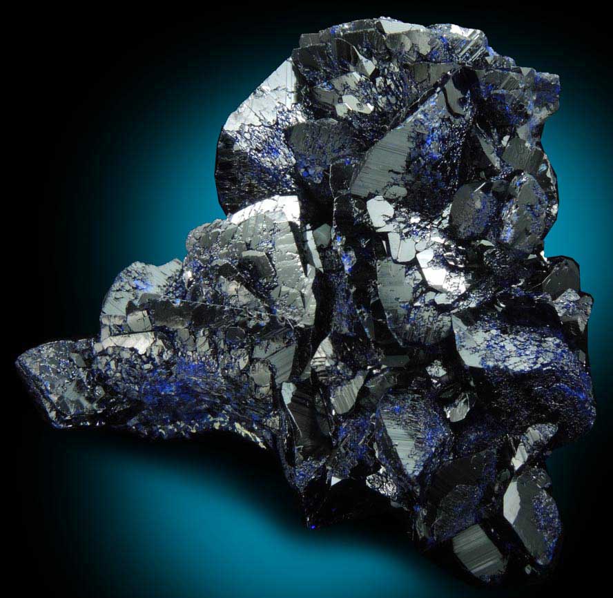 Azurite from Milpillas Mine, Cuitaca, Sonora, Mexico