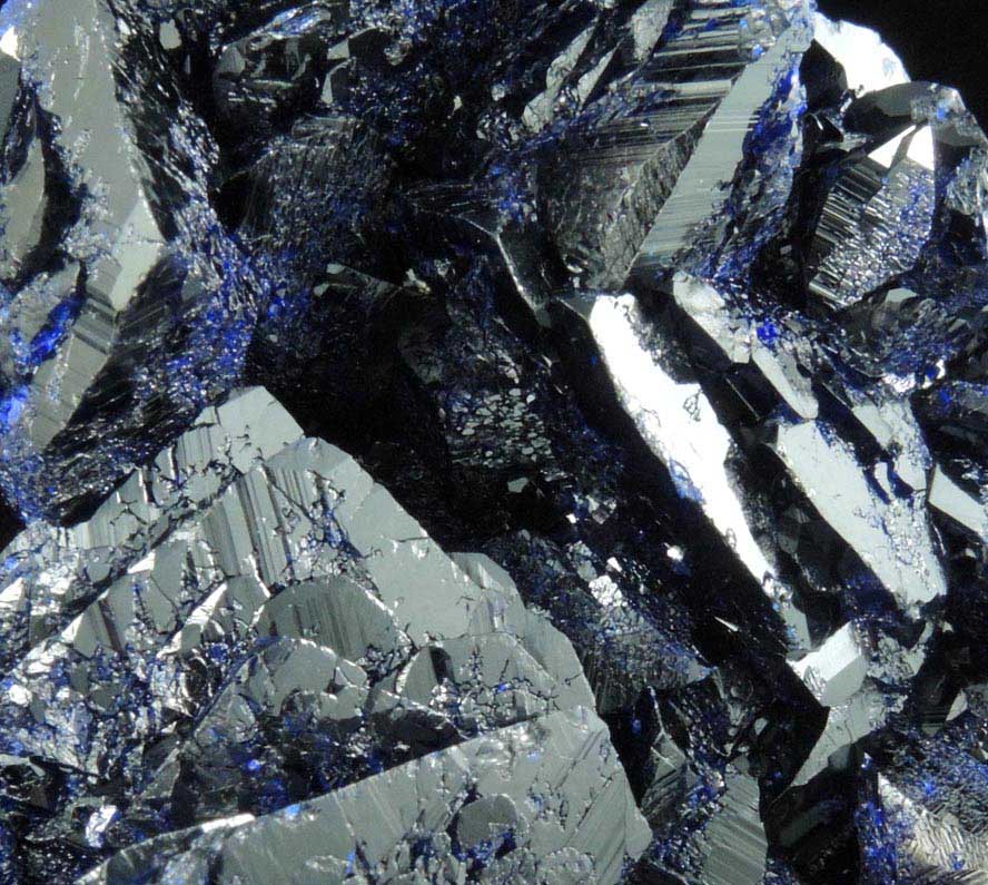 Azurite from Milpillas Mine, Cuitaca, Sonora, Mexico