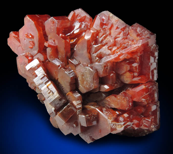 Vanadinite from Acif Mine, Mibladen, Haute Moulouya Basin, Zeida-Aouli-Mibladen belt, Midelt Province, Morocco