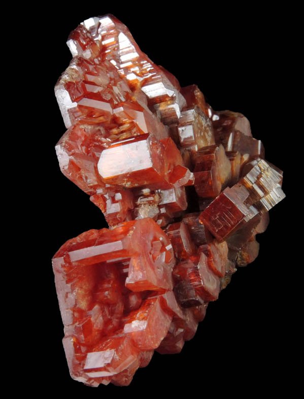 Vanadinite from Acif Mine, Mibladen, Haute Moulouya Basin, Zeida-Aouli-Mibladen belt, Midelt Province, Morocco