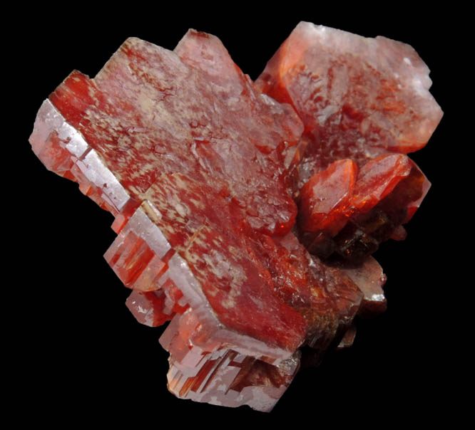 Vanadinite from Acif Mine, Mibladen, Haute Moulouya Basin, Zeida-Aouli-Mibladen belt, Midelt Province, Morocco
