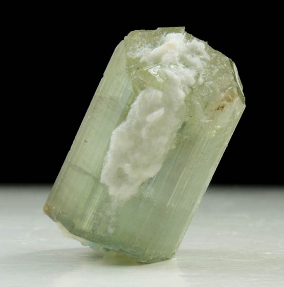 Elbaite Tourmaline with Albite from Himalaya Mine, Mesa Grande District, San Diego County, California