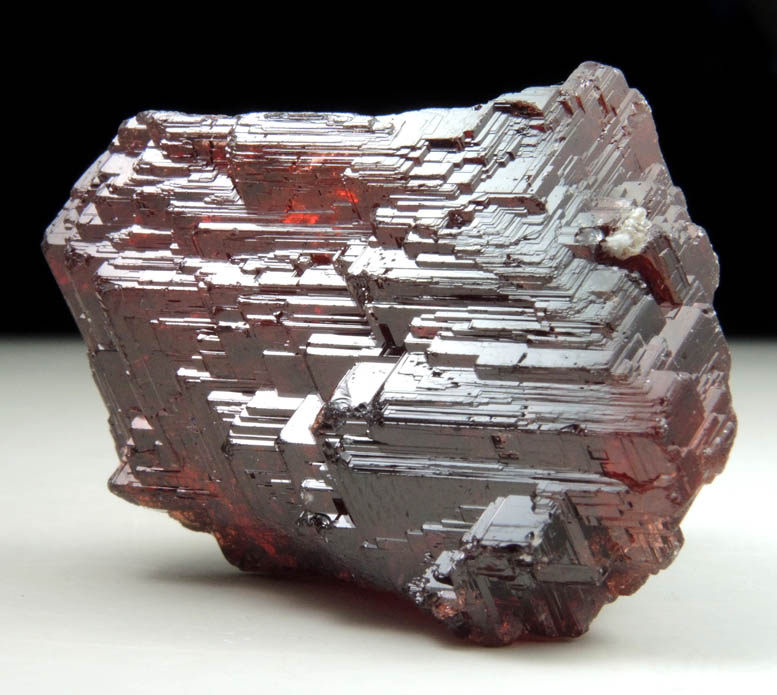 Spessartine Garnet with minor Quartz from Lavra Navegadora, Penha do Norte, Minas Gerais, Brazil