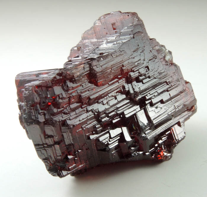 Spessartine Garnet with minor Quartz from Lavra Navegadora, Penha do Norte, Minas Gerais, Brazil