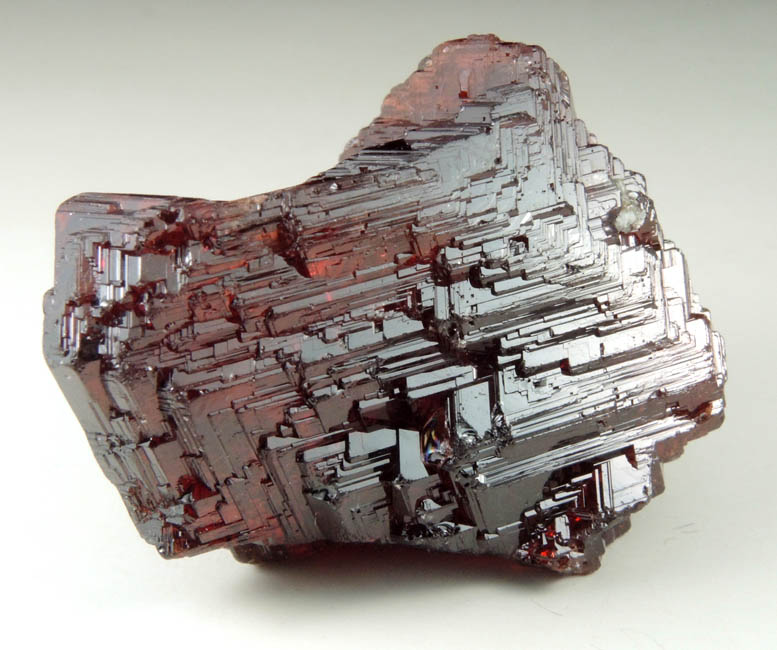 Spessartine Garnet with minor Quartz from Lavra Navegadora, Penha do Norte, Minas Gerais, Brazil