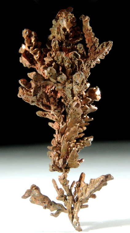 Copper (naturally crystallized native copper) from Emke Mine, Onganja, Seeis, Khomas, Namibia